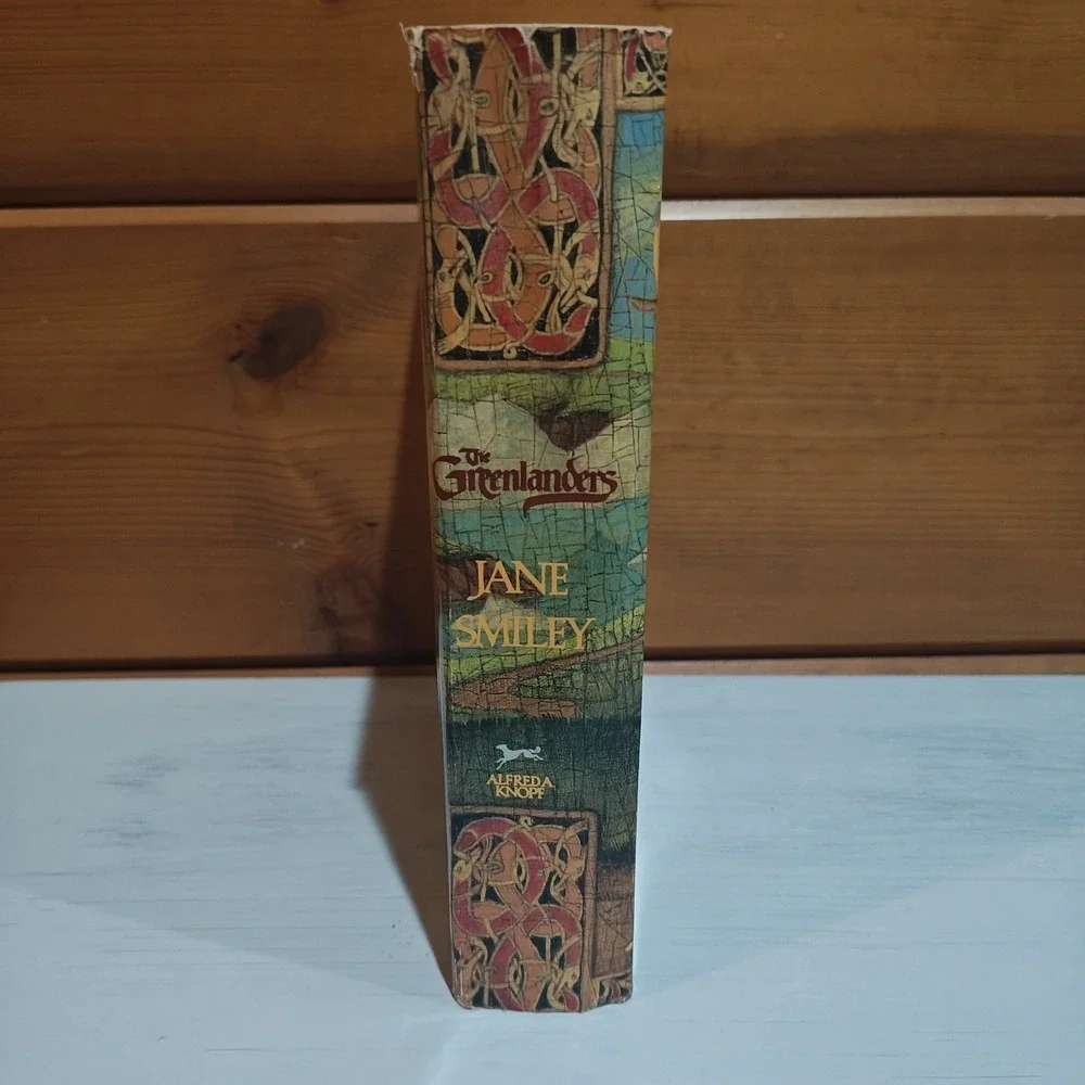 1988 The Greenlanders‎ Jane Smiley 1st Edition Hardcover With Dust Cover